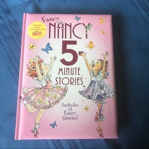 NEW - Fancy Nancy 5 Minute Stories Hard cover book